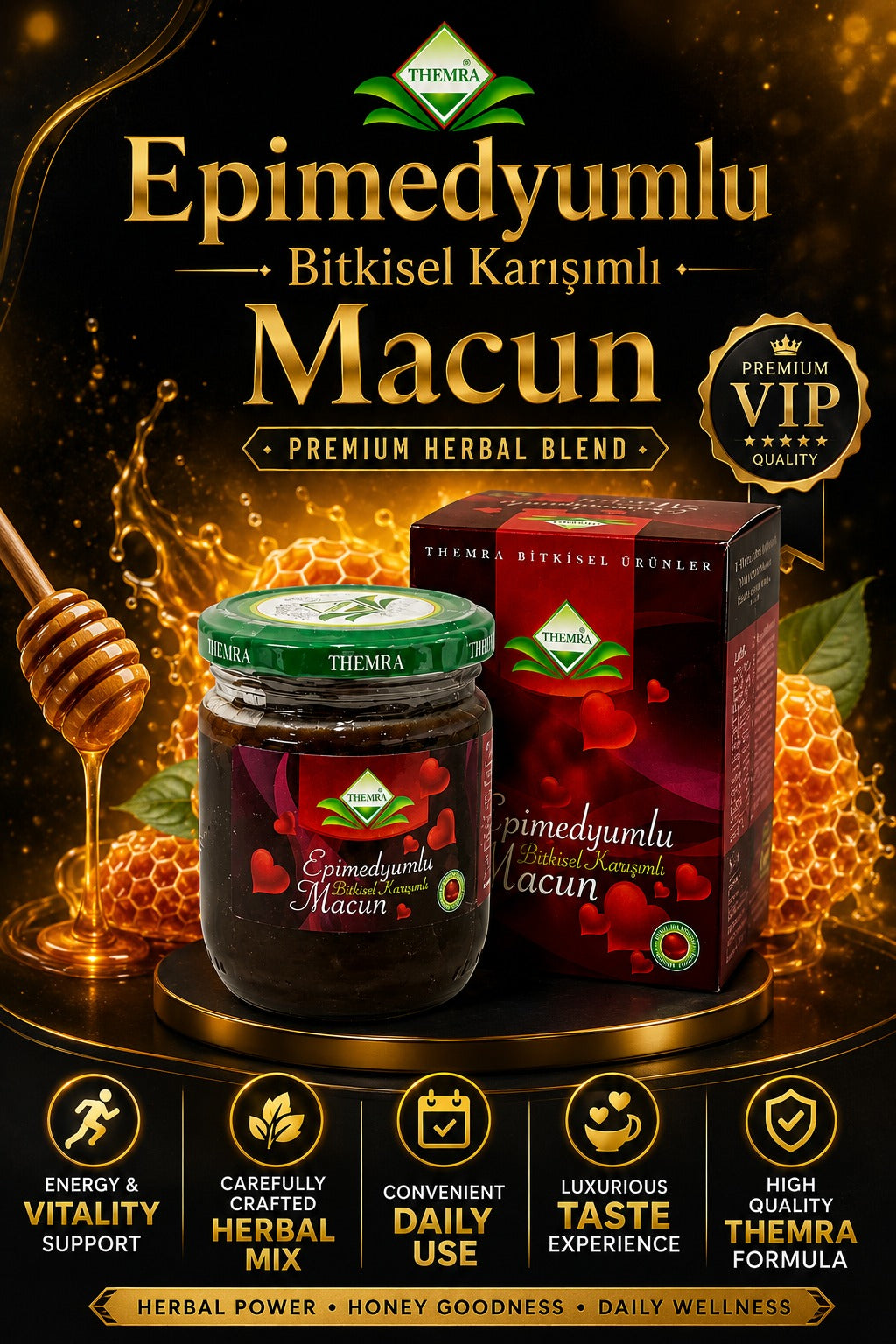 Epimedium Macun Turkish Honey Jam (240 gram)