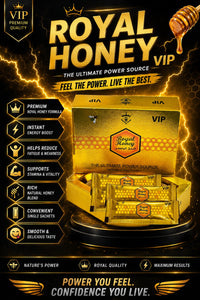 Kingdom VIP Royal Honey Gold - For Men & Women (12 x 20gm)