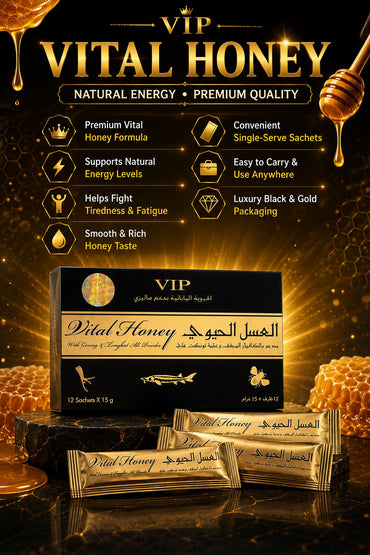 Dose VIP Vital Honey (12 Sachets x 15g)